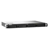 QNAP TS-435XeU-4G 4 lemezes 1U rövid mélységű nas 2x10GbE SFP 2x2.5GbE 2x M.2 NVMe SSD 4GB DDR4