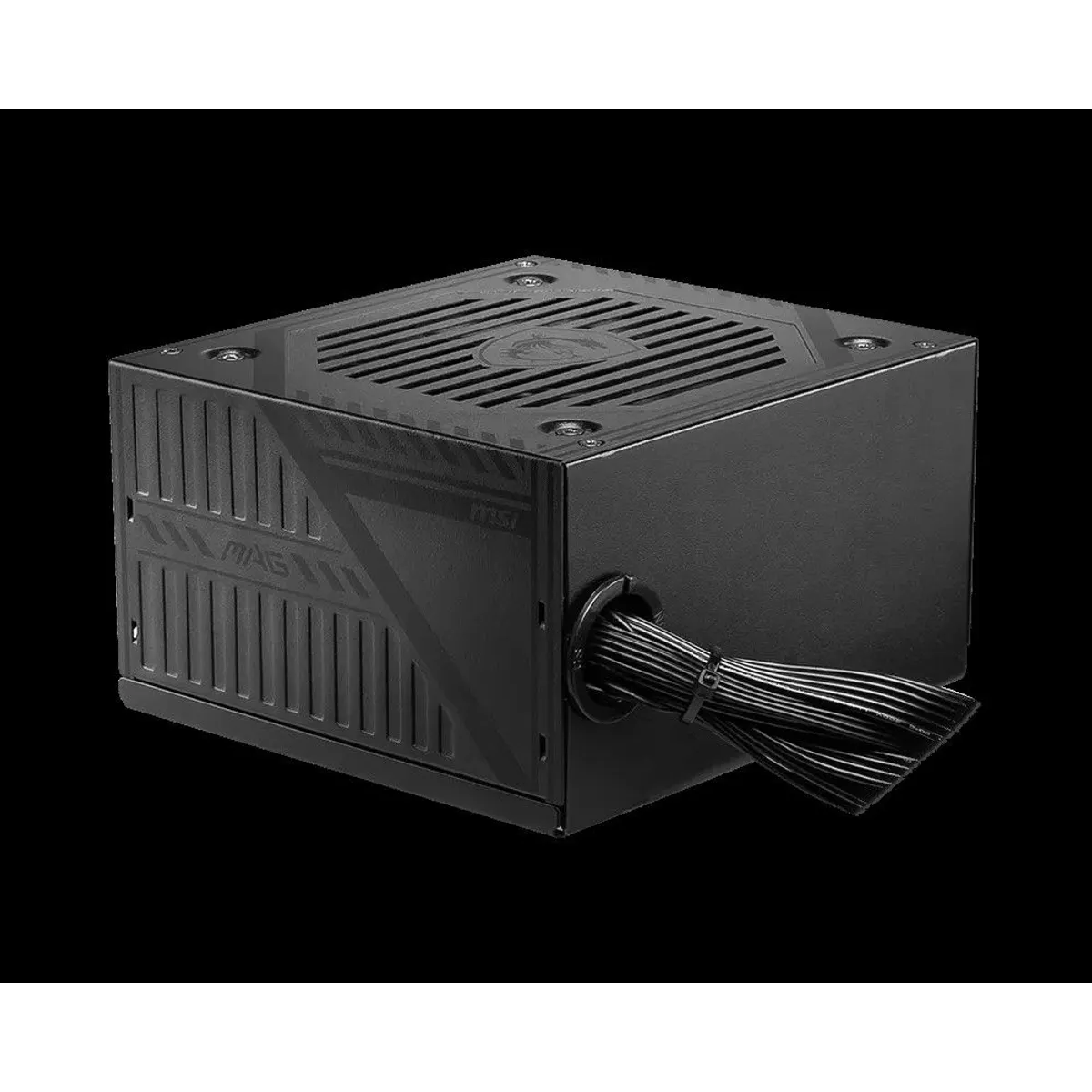 MSI MAG A600DN A600DN 600W 80 PLUS Standard nem moduláris 120 mm ventilátor 110-240V 50-60Hz 1x ATX-24-pin 1x EPS-4-4 pin 2x PCI-E 6-2 pin 5x SATA 150x140x86 mm #1