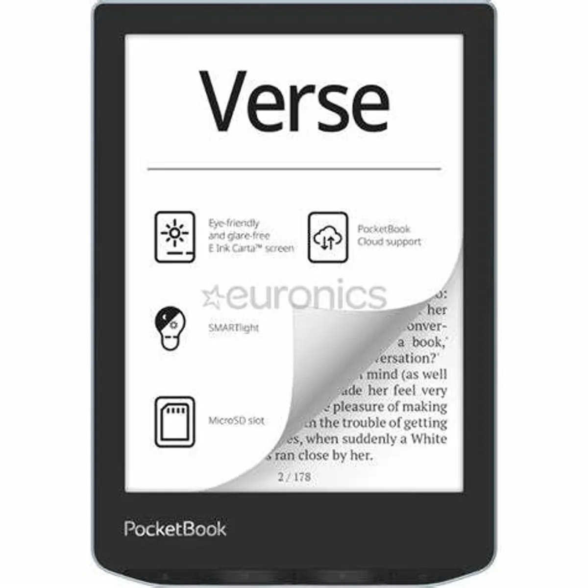 Pocketbook PB629-2-WW Verse 6" E Ink Carta 758x1024 8GB 512MB Wi-Fi USB-C microSD #1