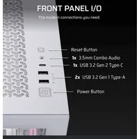 Corsair CC-9011323-WW 3500X RS-R ARGB Mid-Tower ATX fehér edzett üveg 3x RS120-R ARGB ventilátor #4