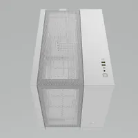 Corsair CC-9011264-WW 2500D Airflow Dual-Chamber Micro-ATX fehér edzett üveg #5