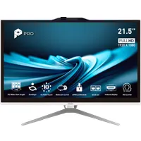 MSI 9S6-AC0152-664 All-in-One 21.5" érintőképernyő 1920x1080 IPS, 16 GB DDR5 5600, 512 GB SSD, Core i3 3,5 GHz-4,7 GHz, 802.11ax, HDMI, USB-C
