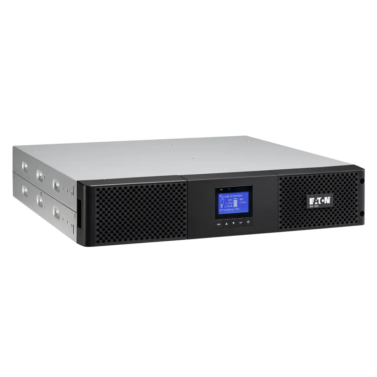 Eaton 9SX1500IR online kettős konverziós rack UPS 1500VA 1350W, 6x IEC C13, bemenet: IEC 320-C14, USB, RS232, opció: Network-MS kártya, 2 év garancia #1
