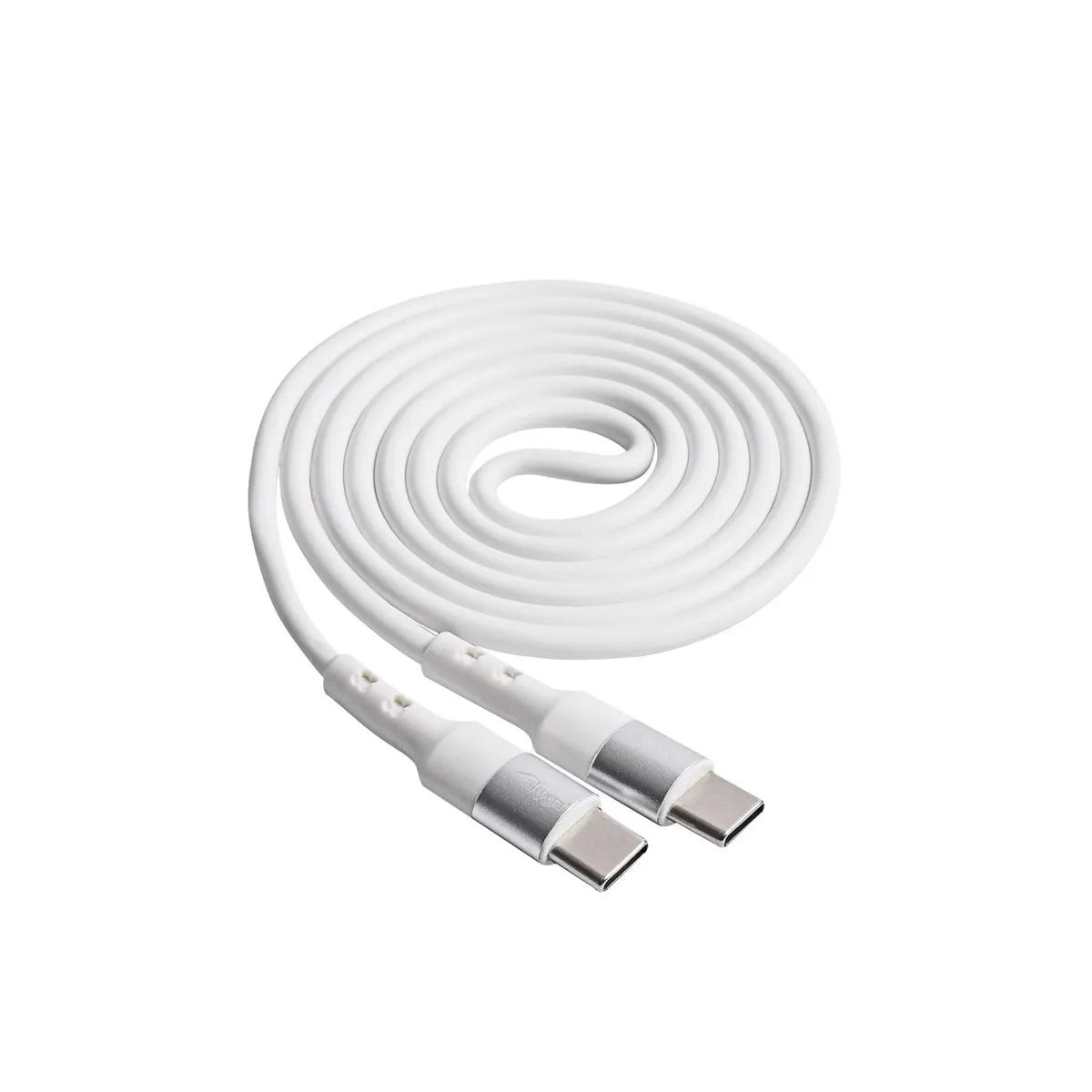 Akyga AK-USB-40 USB Type-C kábel 60 W 1 m fehér #1