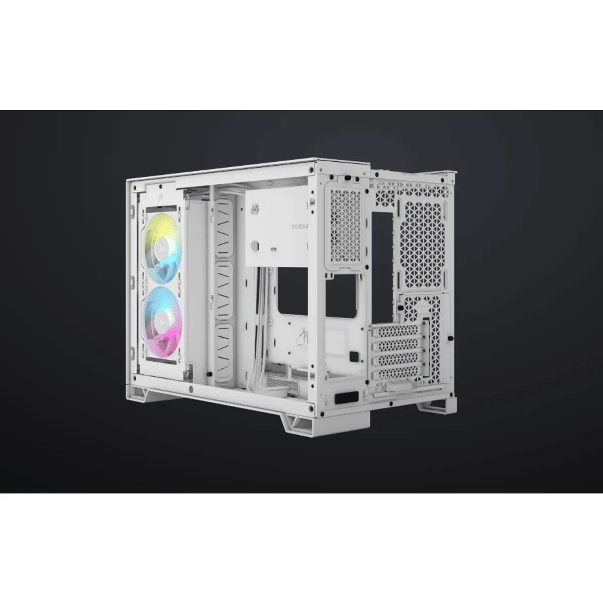 Corsair CC-9011268-WW 2500X iCUE LINK Micro-ATX fehér edzett üveg RGB #7