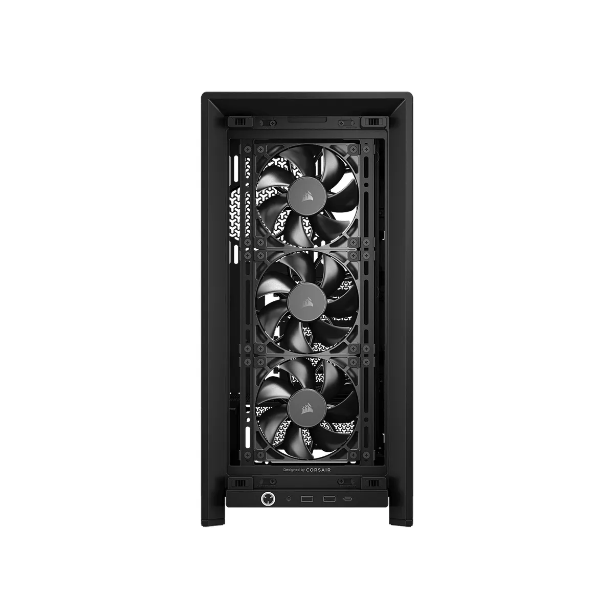 Corsair CC-9011312-WW Frame 4000D RS Mid-Tower ATX edzett üveg fehér #5