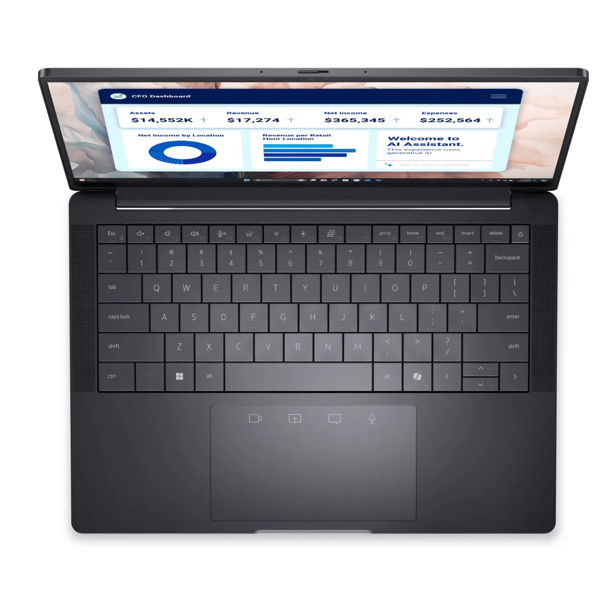 DELL PA13250-13 Core Ultra 7 13.3" IPS 2560x1600 32GB LPDDR5 512GB SSD Intel Arc Windows 11 Pro 64 bit HU ujjlenyomat TPM #3