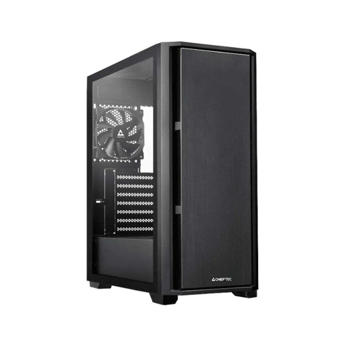 Chieftec AS-02B-TG-OP Pro Midi TG edzett üveg ATX, mATX, Mini-ITX 3x2,5 és 2x3,5 #1