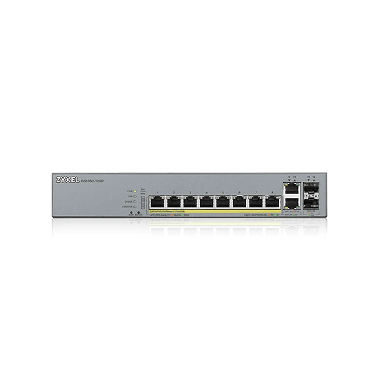 ZYXEL GS1350-12HP-EU0101F GS1350-12HP 12-portos GbE PoE switch 130W 2x GbE SFP uplink smart managed #3