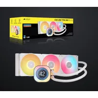 Corsair CW-9061026-WW Titan 360 RX LCD fehér iCUE LINK RGB 3 ventilátor #4