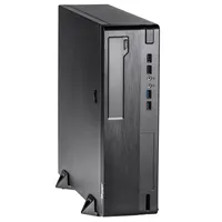 Akyga AK-502-02BK SFF ház Micro-ATX, Mini-ITX és Flex-ATX előlapi 2x USB 3.0, táp nélküli