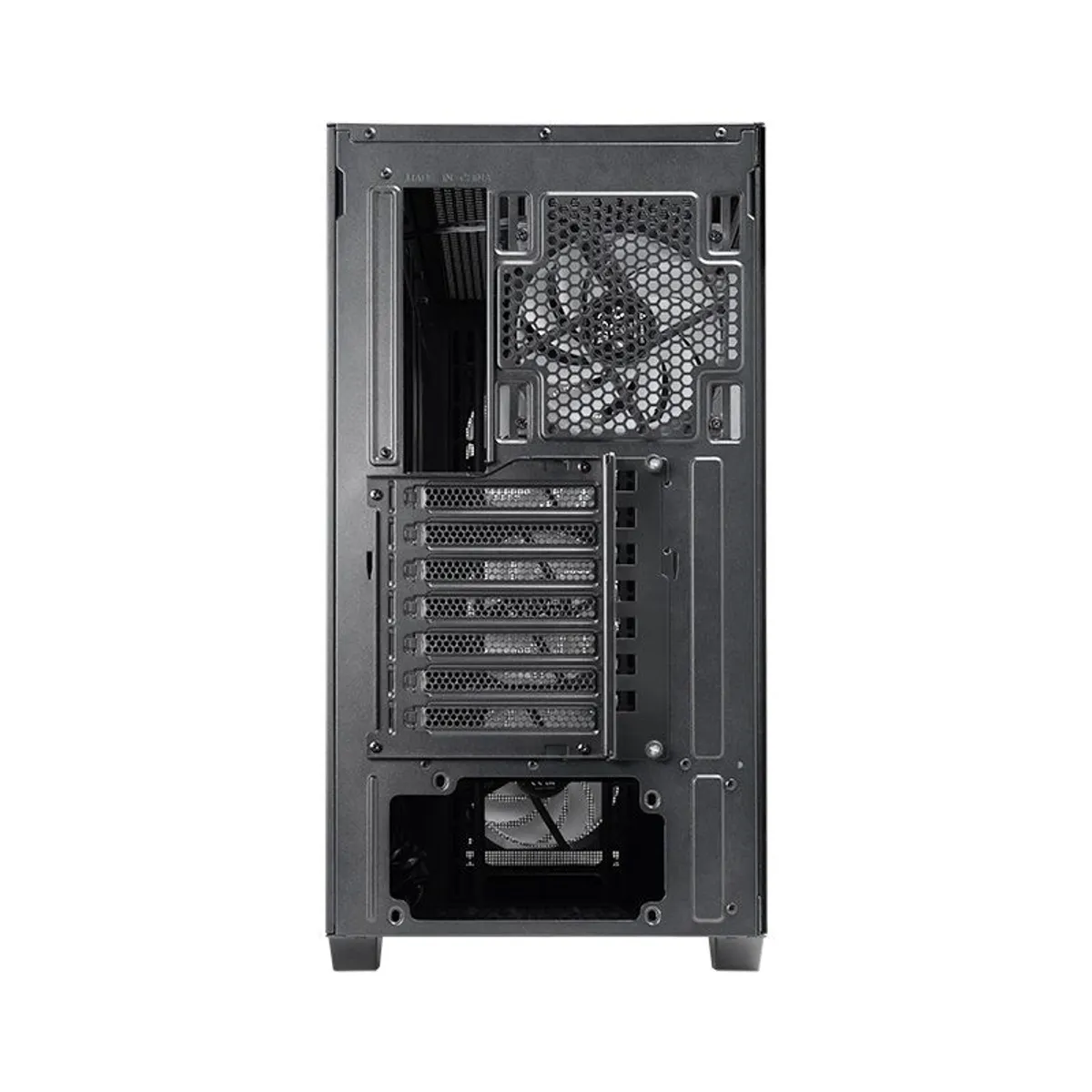 Chieftec GS-03B-OP Hunter 3 edzett üveg, 4x ARGB ventilátor, fekete #7