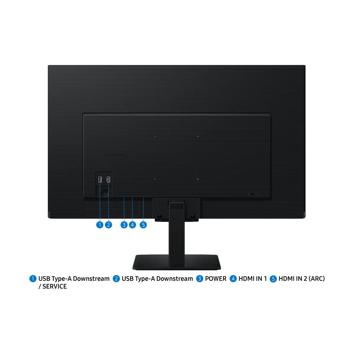 Samsung LS27FM500EUXDU 27" Smart Monitor M5 M50F IPS Full HD HDR10 60 Hz 5 ms Gaming Hub #7