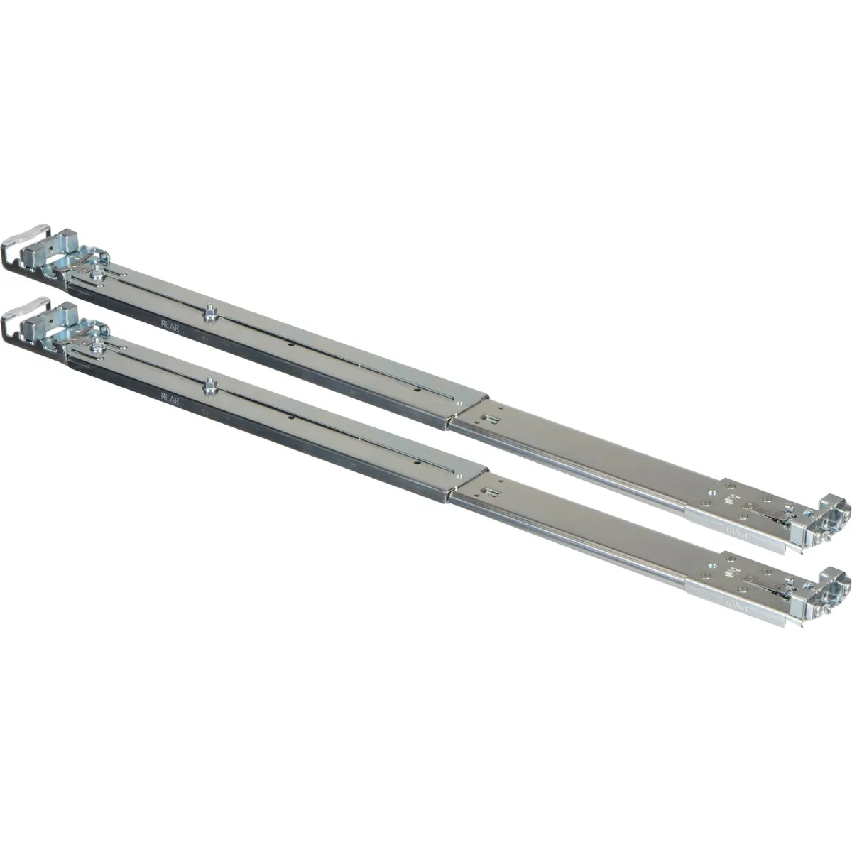 QNAP RAIL-B02 Rack sín készlet 1U-2U, 485 mm, 44,3-81,5 cm, alumínium, kompatibilis TVS-471U, TVS-871U, TS-853U #1