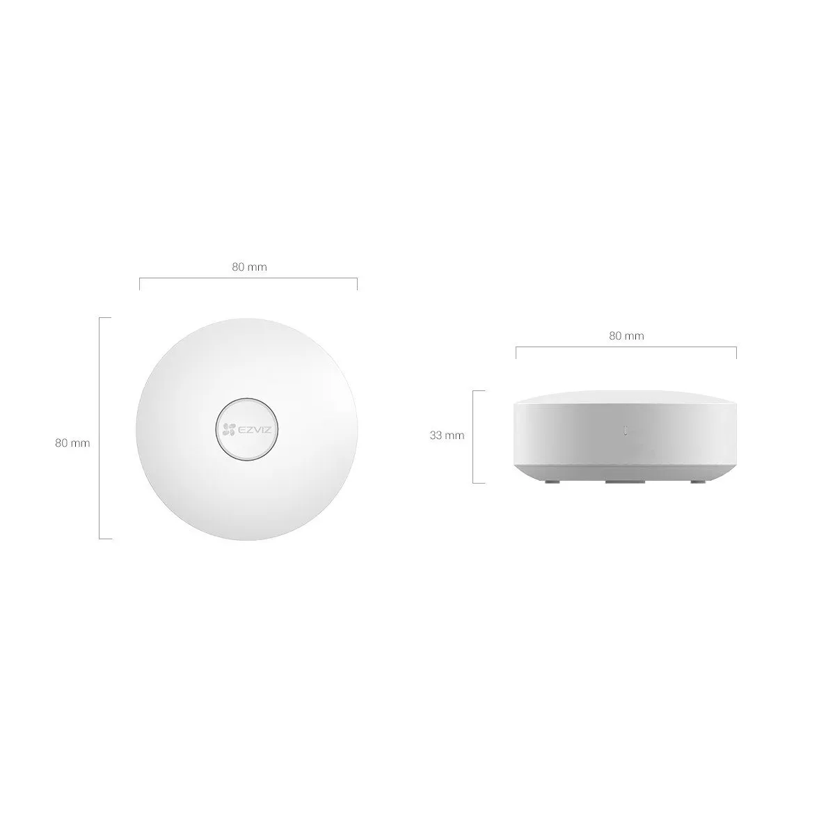 EZVIZ 304800315 A3-R200 matter-kompatibilis Apple HomeKit-kompatibilis ZigBee 3.0 64 ZigBee eszköz RJ45 Wi-Fi 2,4 GHz Bluetooth 5.3 #3