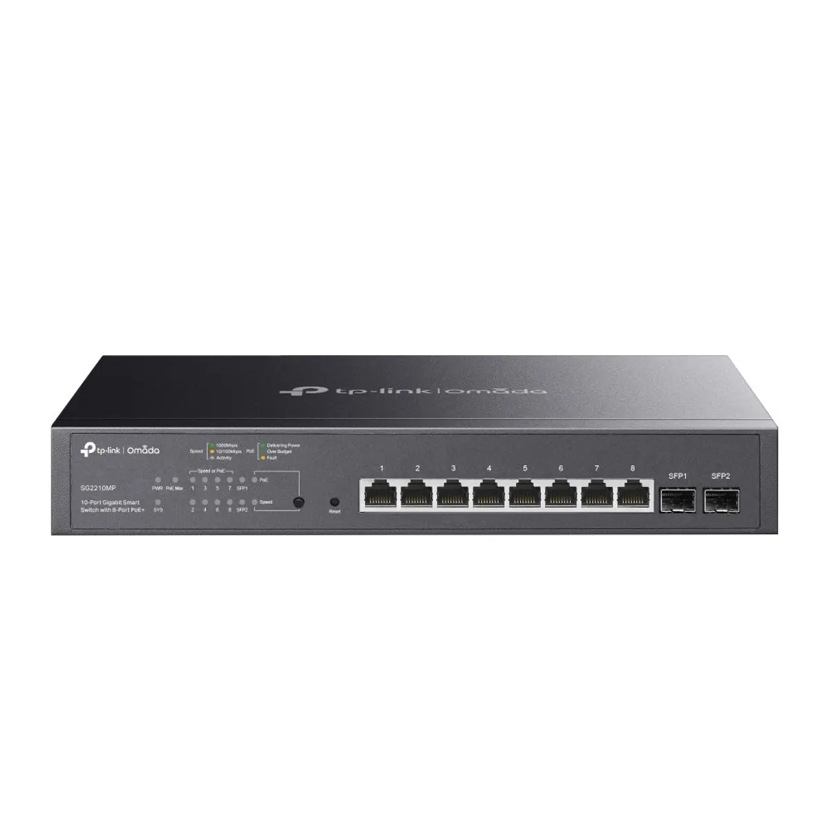 TP-Link SG2210MP TL-SG2210MP 8 PoE Plus RJ45 portok 2 SFP portok 150 W PoE Omada #1