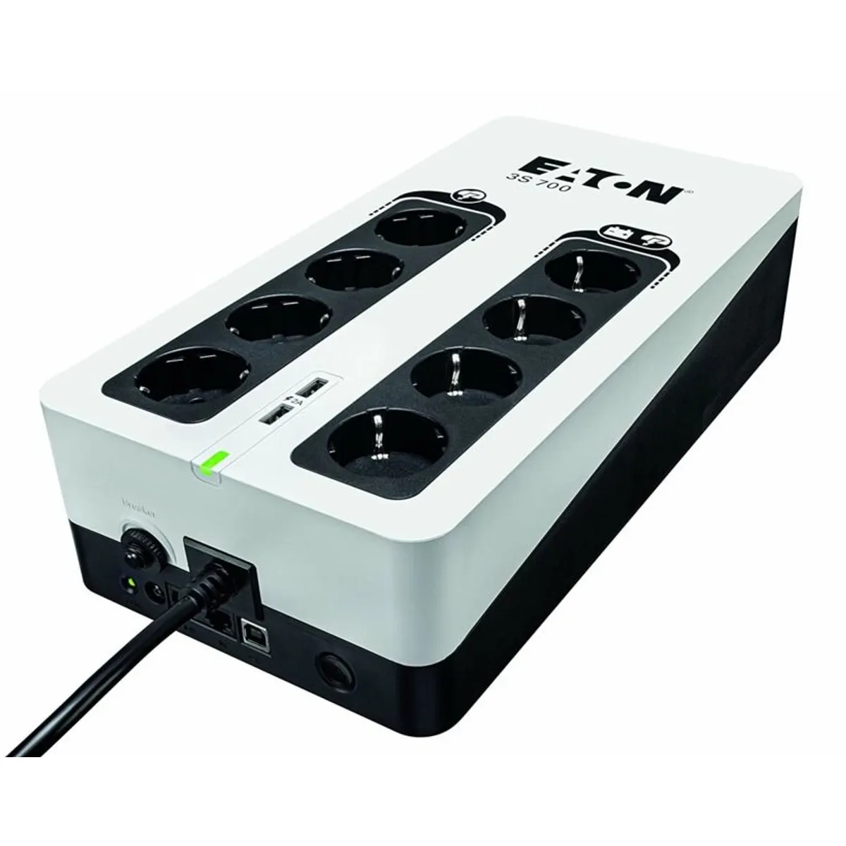 Eaton 3S700D 3S 700 VA line-interaktív UPS USB töltés 2A #1