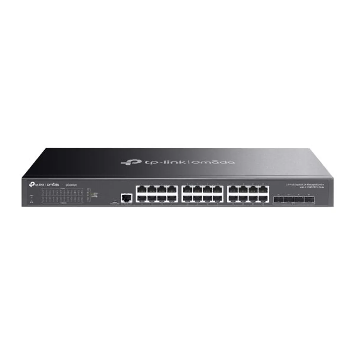 TP-Link SG3428X Omada 24 portos Gigabit L2 plusz menedzselt kapcsoló 4 darab 10G SFP portok #1