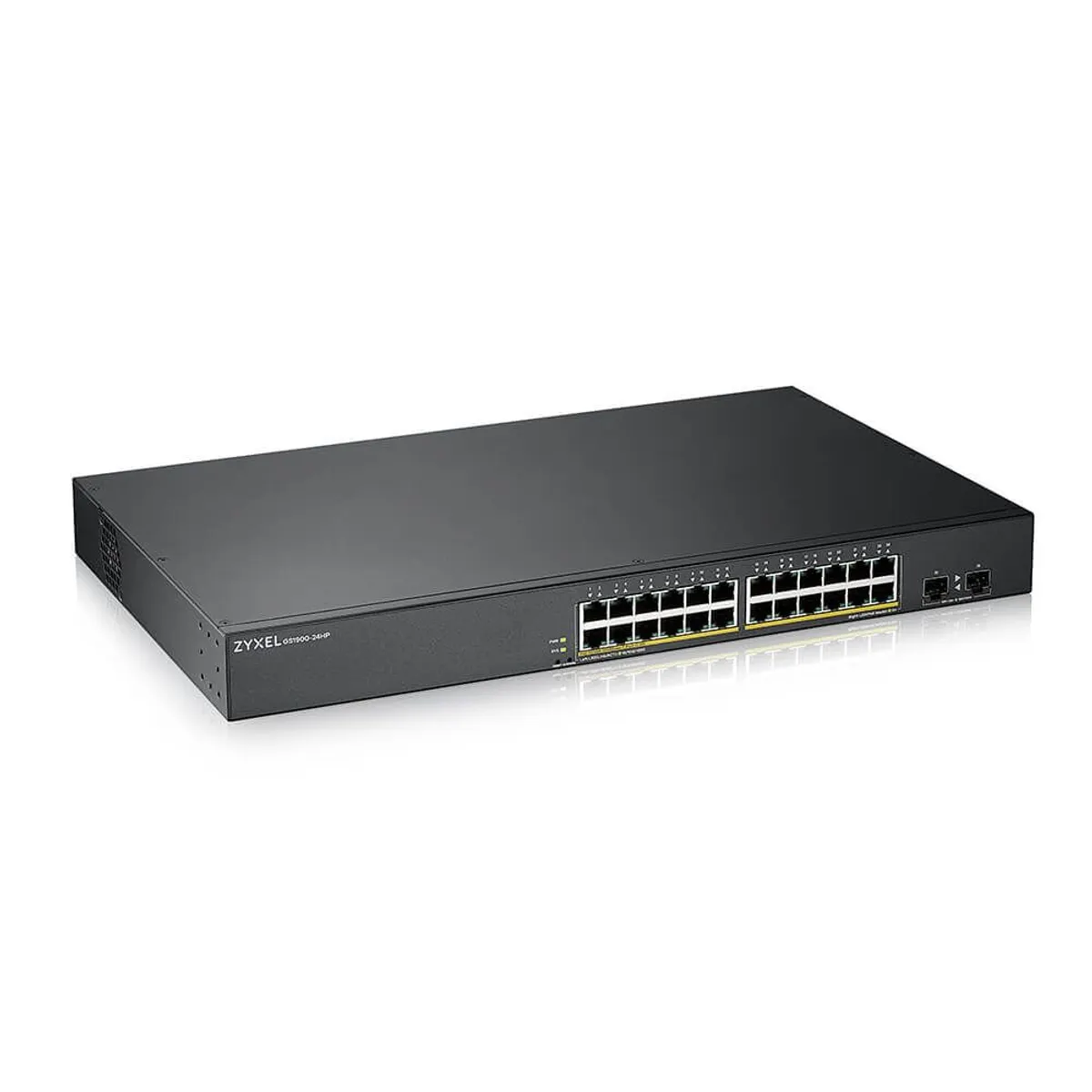 Zyxel GS1900-24HPv2 24-portos GbE L2 PoE smart switch rackbe szerelhető 170W #2